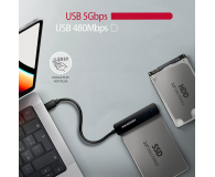 Axagon ADSA-FP2C USB-C 5Gbps SLIM adapter do 2.5" SSD/HDD - 1485418 - zdjęcie 2